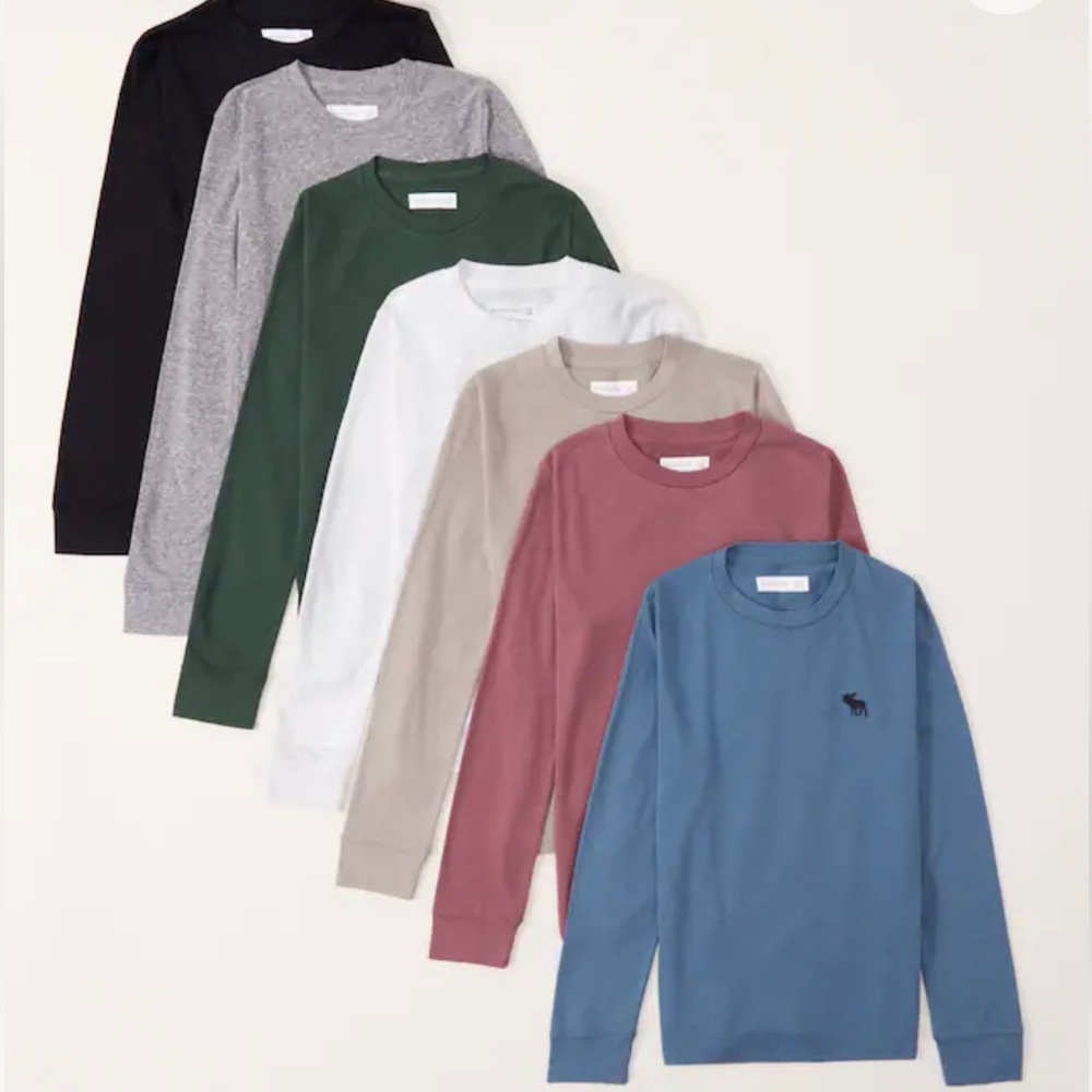 Abercrombie Boys bundle size 9/10, 11/12 & 13/14: pants, shirts and sweater.